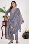 Kalini By Bellarosa Roman Simmar Kurti With Bottom Dupatta Orders In India